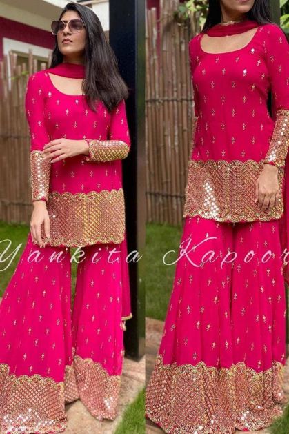Yankita Kapoor Latest Dress For Raksha Bandhan 2022 | Traditional indian  dress, Stylish dress book, Simple kurta designs